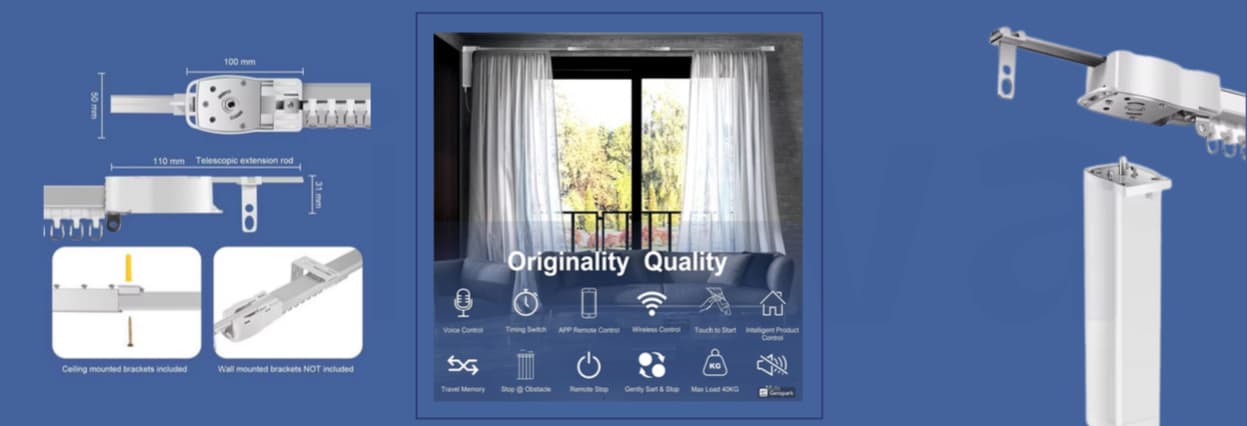 Smart Wifi Curtain Motor